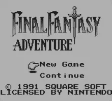 Image n° 4 - screenshots  : Final Fantasy Adventure